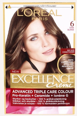 Bilde: © L'Oreal / Oda L'Oreal Excellence 6 Mørkeblond 1 stk