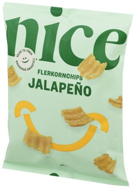 Bilde: © REMA 1000 / Oda REMA 1000 Nice Flerkornchips Jalapeño