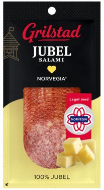 Jubelsalami med Norvegia 100 g