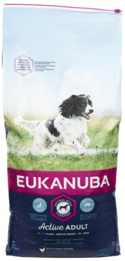 Eukanuba Active Adult Medium Breed Rich In Fresh Chicken