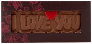 Sjokoladeplate  - I Love You 40 g