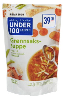 Bilde: © REMA 1000 / Oda REMA 1000 Grønnsaksuppe