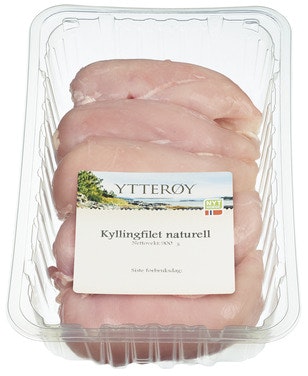 Bilde: © Ytterøy Kylling / Oda Ytterøy Kylling Kyllingfilet Naturell