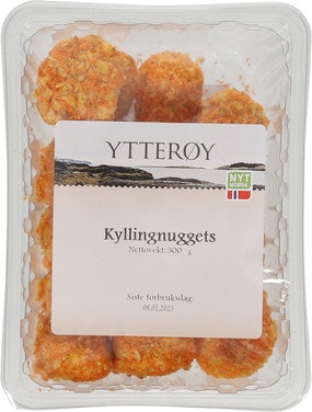 Bilde: © Ytterøy Kylling / Oda Ytterøy Kylling Kylling Nuggets