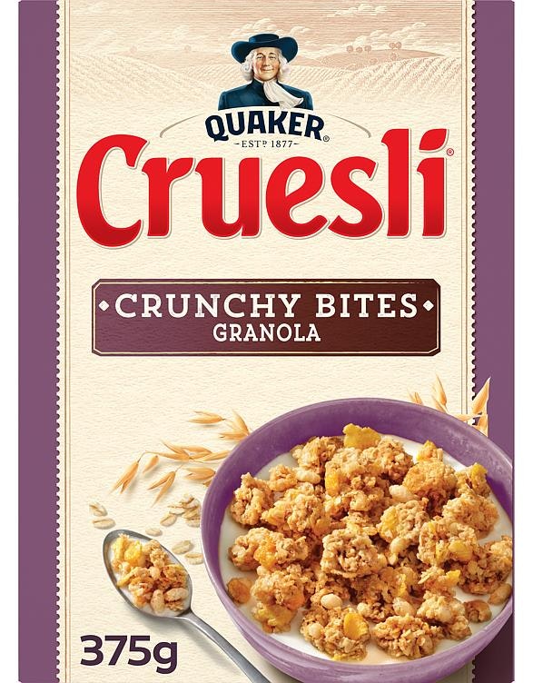 Cruesli Crunchy Bites Granola, 375 g