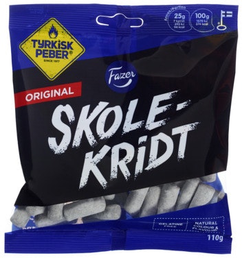 Bilde: © Fazer / Oda Fazer Skolekridt Tyrkisk Peber