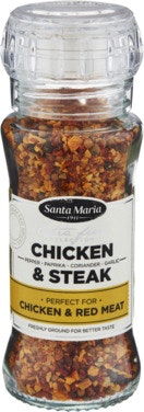 Santa Maria Chicken & Steak Med kvern