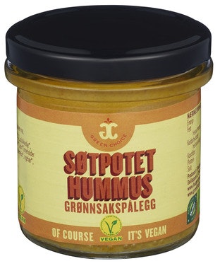 Bilde: © Green Choice / Oda Green Choice Green Choice Søtpotet Hummus