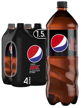 Bilde: © PepsiCo / Oda PepsiCo Pepsi Max 4 x 1,5l