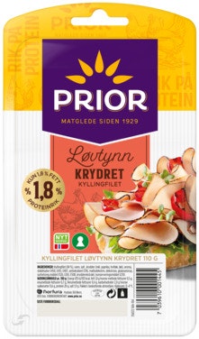 Prior Kyllingfilet Løvtynn Krydret