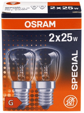 Bilde: © Osram / Oda Osram Glødelampe Mini 230v 25w E14