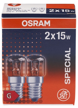 Bilde: © Osram / Oda Osram Lyspære Stekeovn 230v 15w E14