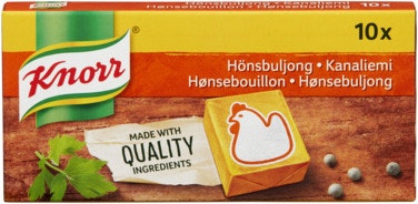 Bilde: © Knorr / Oda Knorr Hønsebuljong Terninger