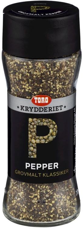 Toro Pepper Sort Grovmalt