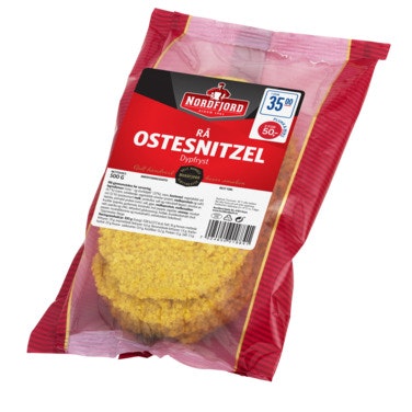 Bilde: © Nordfjord / Oda Nordfjord Ostesnitzel 4 stk