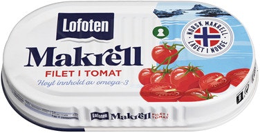 Bilde: © Lofoten / Oda Lofoten Makrell i Tomat Original