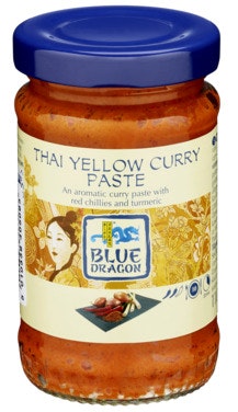 Blue Dragon Yellow Curry Paste 110 g