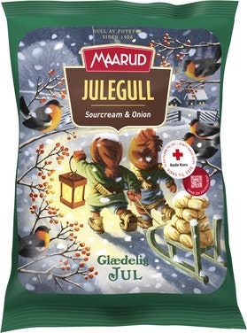 Bilde: © Maarud / Oda Maarud Julegull Grovrifla Sourcream & Onion