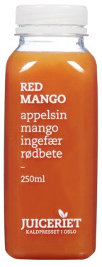 Juiceriet Kaldpresset Mangojuice Mango, Appelsin, Ingefær & Rødbete