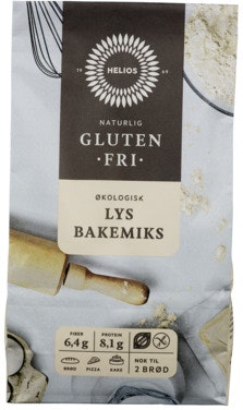 Bilde: © Helios / Oda Helios Økologisk Lys Bakemiks Glutenfri