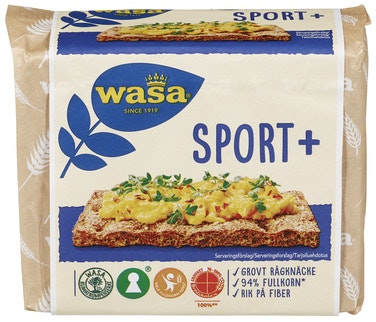 Wasa Knekkebrød Sport+ 225 g