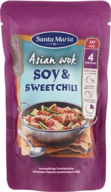 Bilde: © Santa Maria / Oda Santa Maria Soy & Sweet Chili Wok 150 g