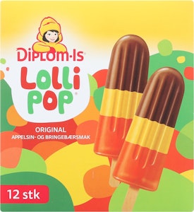 Diplom-is Lollipop Ispinne 12 stk