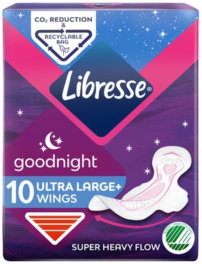 Bilde: © Libresse / Oda Libresse Bind Ultra Night Wing 10 stk