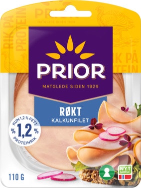 Bilde: © Prior / Oda Prior Kalkunfilet Røkt Skivet