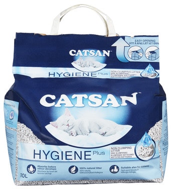 Catsan CATSAN Hygiene Plus Ikke-klumpende Kattesand