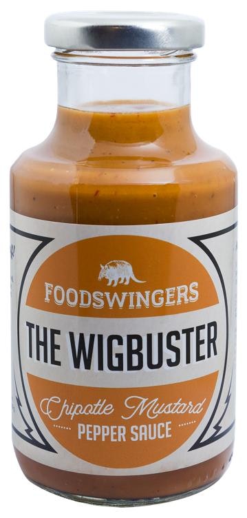 BBQ Shop The Wigbuster Chipotle Mustard Pepper Sauce