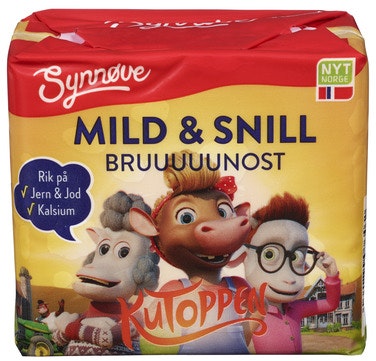 Bilde: © Synnøve / Oda Synnøve Mild & Snill Brunost