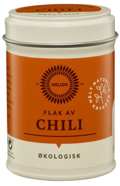 Bilde: © Helios / Oda Helios Chiliflak Økologisk, 23 g