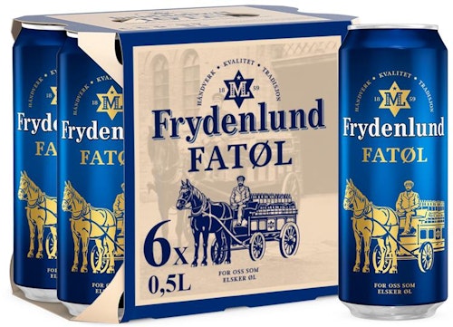 Frydenlund Frydenlund Fatøl 6 x 0,5l