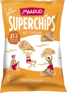 Maarud Superchips Hot Cheddar