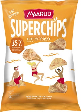 Bilde: © Maarud / Oda Maarud Superchips Hot Cheddar