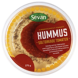 Sevan Hummus Med Soltørkede Tomater