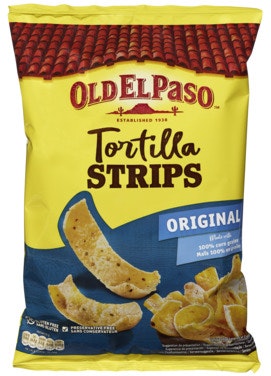 Old El Paso Tortilla Strips Original Salt