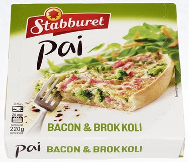 Bilde: © Stabburet / Oda Stabburet Bacon & Brokkolipai
