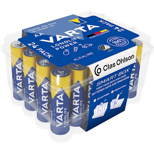 Varta Alkalisk Batteri AA 24 stk