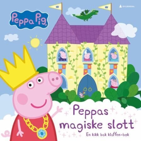 ARK Peppas magiske slott - en kikk bak klaffen-bok Toria Hegedus