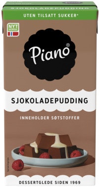 Bilde: © Tine / Oda Tine Piano Sjokopudding Uten tilsatt sukker