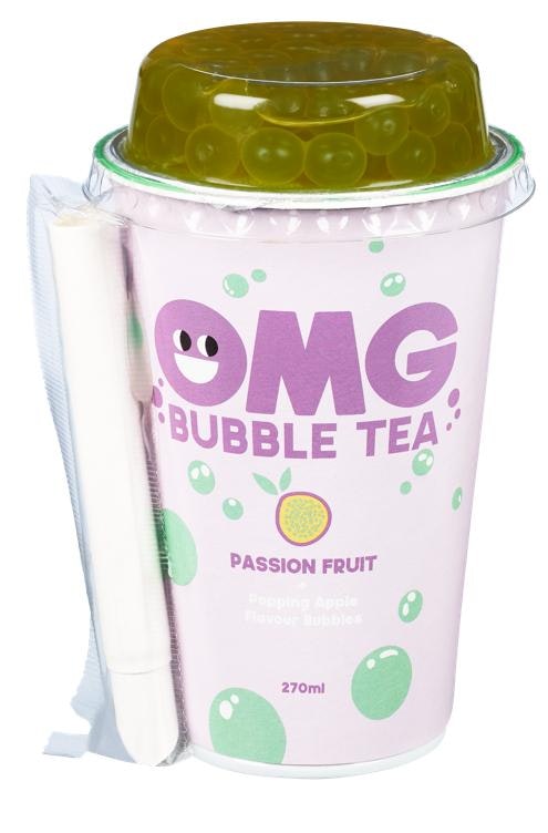 OMG Bubble tea Passionfruit