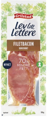 Bilde: © Grilstad / Oda Grilstad Grilstad Lev Litt Lettere Filetbacon