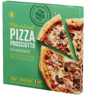REMA 1000 Pizza Prosciutto