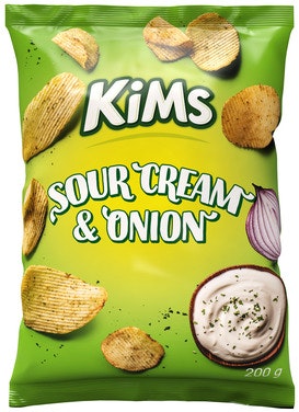 Bilde: © Kims / Oda Kims Potetgull Sourcream & Onion