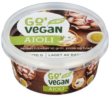 Bilde: © Go’Vegan / Oda Go’Vegan Plantebasert Aioli