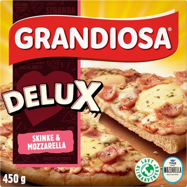 Bilde: © Grandiosa Delux / Oda Grandiosa Delux Grandiosa Delux Skinke & Mozzarella