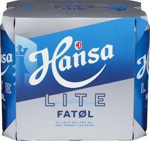 Hansa Fatøl LITE 6 x 0,5L