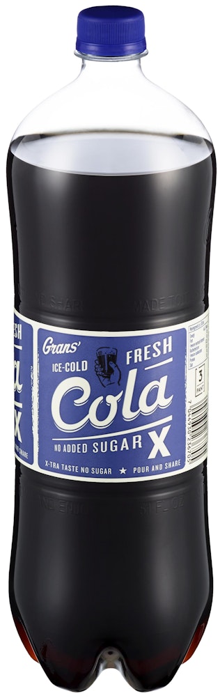 Cola X Uten Sukker 1,5 l